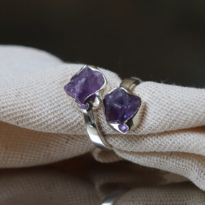 Nhẫn bạc đá Amethyst (SL-RNG-AME-85)