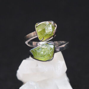 Nhẫn bạc đá Peridot (SL-RNG-PER-157)