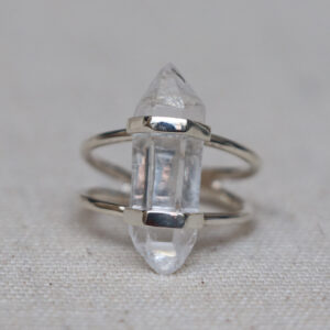 Nhẫn bạc đá Herkimer (SL-RNG-HERK-154)