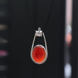 Mặt dây chuyền bạc đá Carnelian (SL-PEN-CAR-79)