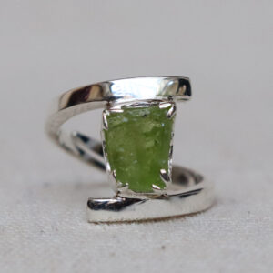 Nhẫn bạc đá Peridot (SL-RNG-PER-156)