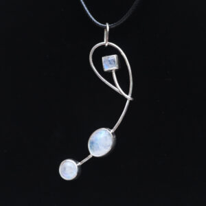 Mặt dây chuyền bạc đá Moonstone (SL-PEN-MON-115)