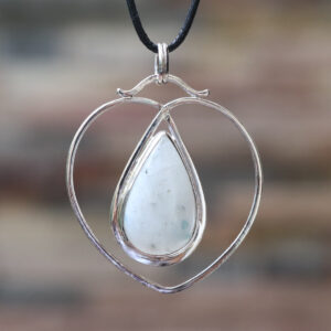 Mặt dây chuyền bạc đá Moonstone (SL-PEN-MON-114)