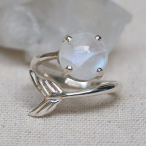 Nhẫn bạc đá Moonstone (SL-RNG-MON-87)